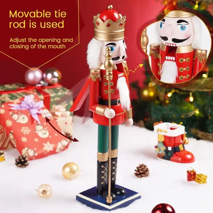 Casse-noisette de noël en bois
