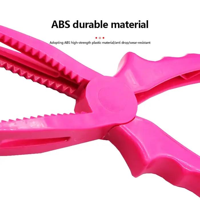 Pince de pêche en ABS, pince à poisson, outil de libération, extracteur de crochet, support du corps du poisson, ciseaux, pince de pêche