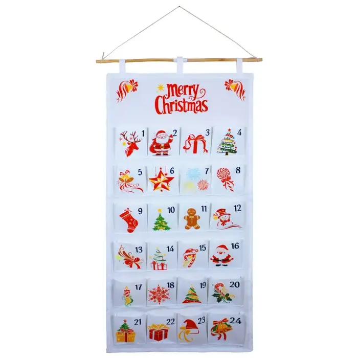 Sacs de rangement suspendus de noël