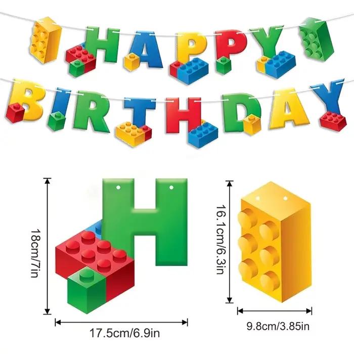 1 ensemble de guirlandes en papier colorées et vibrantes pour décoration de fête d'anniversaire