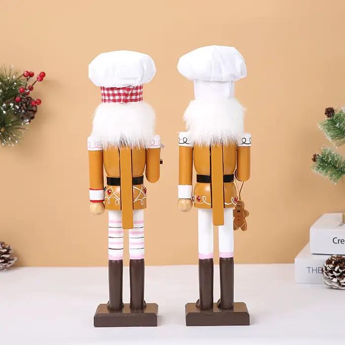 Casse-Noisette en Bois Ornement de Noël