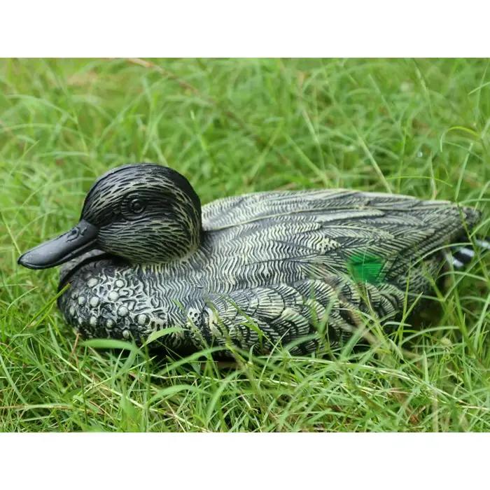 Statue de canard mandarin pour la chasse, leurre de tir, sculptures d'animaux artificiels, ornements de pelouse de jardin à la maison, sécuritaires de piscine ouvertes