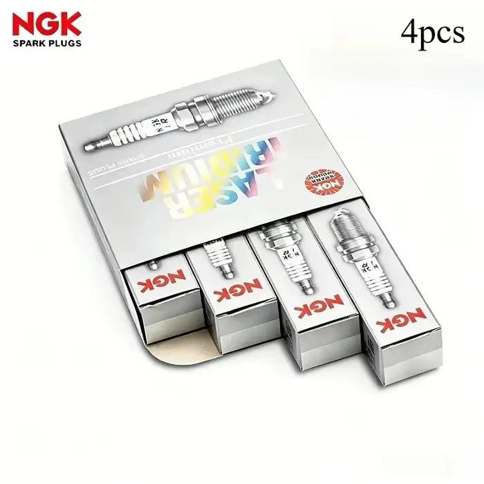 Bougie d'allumage Premium NGK 90565 DILKAR7D11H (4 pièces) pour véhicules 2016+ – Démarrage rapide basse tension, anti-défaut, pièces de rechange