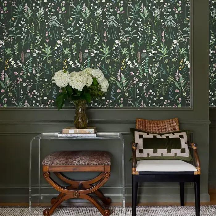 Floral Peler et Coller Le Papier Peint