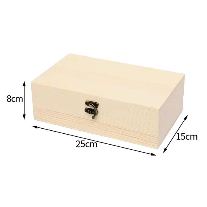 Boîte de rangement en bois