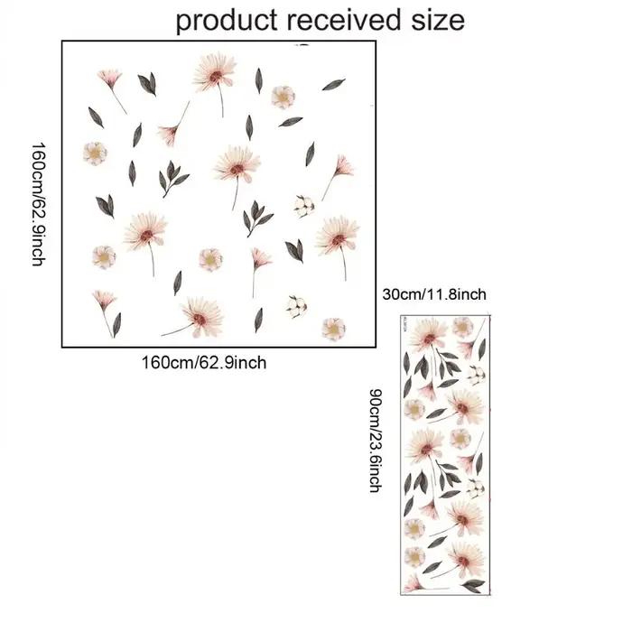 Autocollants muraux INS Boho Fleurs