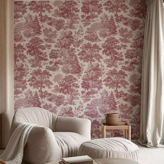 Papier peint toile français classique