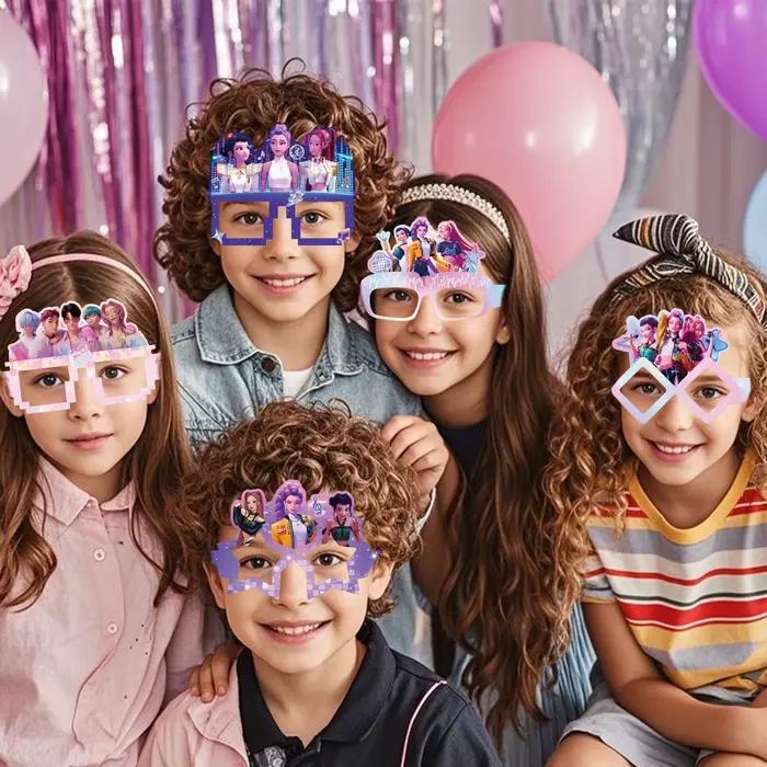 Ensemble de décorations d'anniversaire sur le thème du K-Pop pour les fêtes de filles
