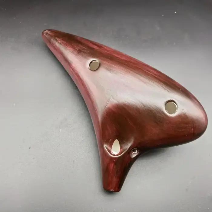 Ocarina-Instrument de musique professionnel Legend Orff, tons BC, basse 12 trous, offre d'accessoires