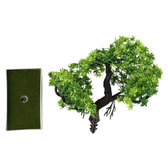 Centre de Table Mini bonsaï, décoration de maison, taille compacte, résistant à la décoloration, matériau de haute qualité, décoration de maison Portable