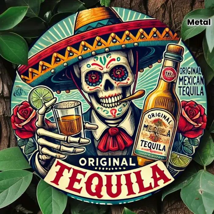 [1 logo décoratif Tequila] 1 logo décoratif Tequila de style Art déco