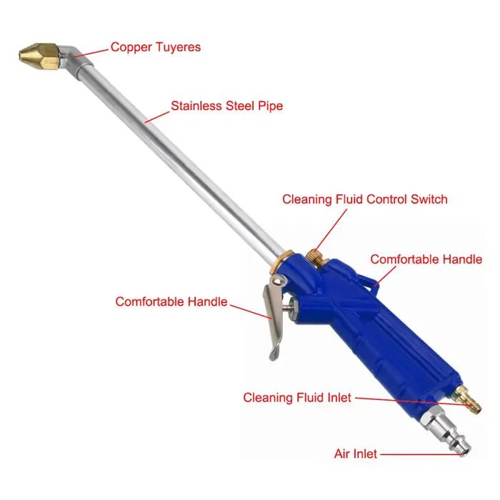 Outils de nettoyage pneumatiques, buses de lavage de voiture, pistolet à haute pression, tuyau de lavage, arrosage de jardin, lavage de véhicules, accessoires de nettoyage d'huile