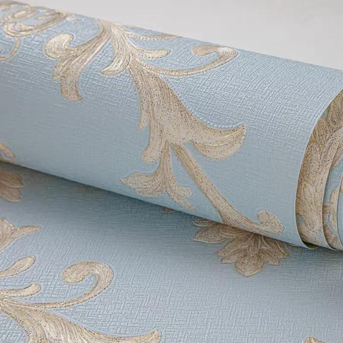 Papier peint damassé de luxe de style européen