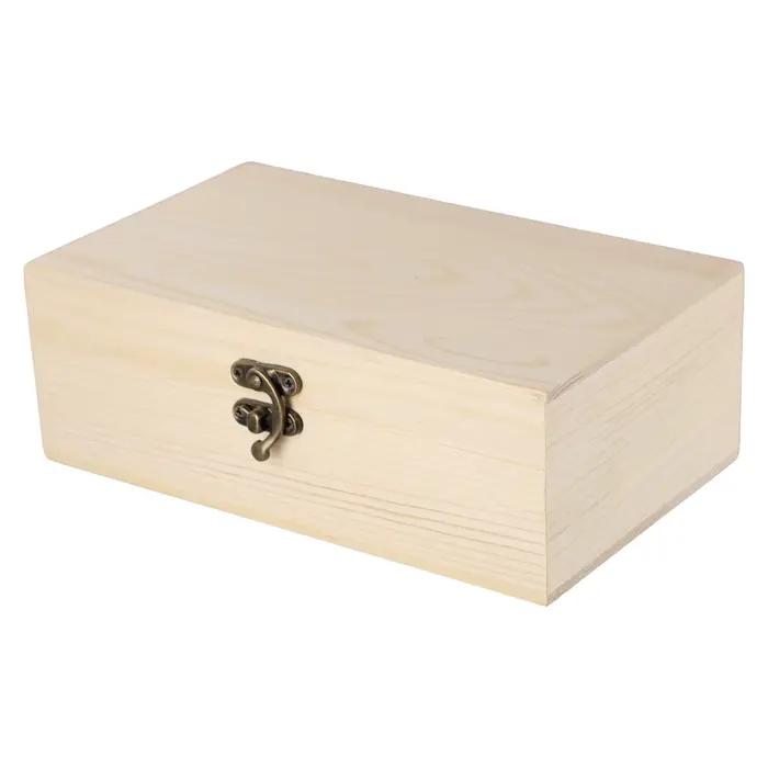 Boîte de rangement en bois