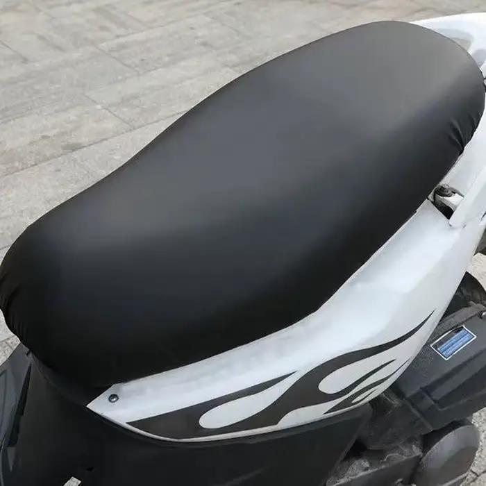 Housse de siège de moto, housse de coussin, protection solaire étanche, pour moto et Scooter, accessoires de protection de siège, anti-poussière