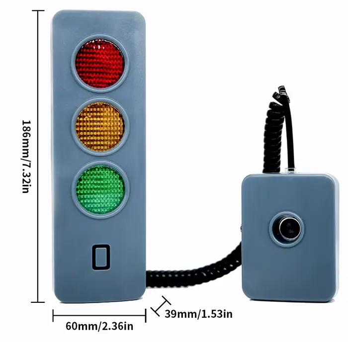 Système de stationnement intelligent pour garage, lumière de sécurité, système de stationnement automatique, aide au freinage anti-collision, capteur de guidage de voiture, lumière tricolore