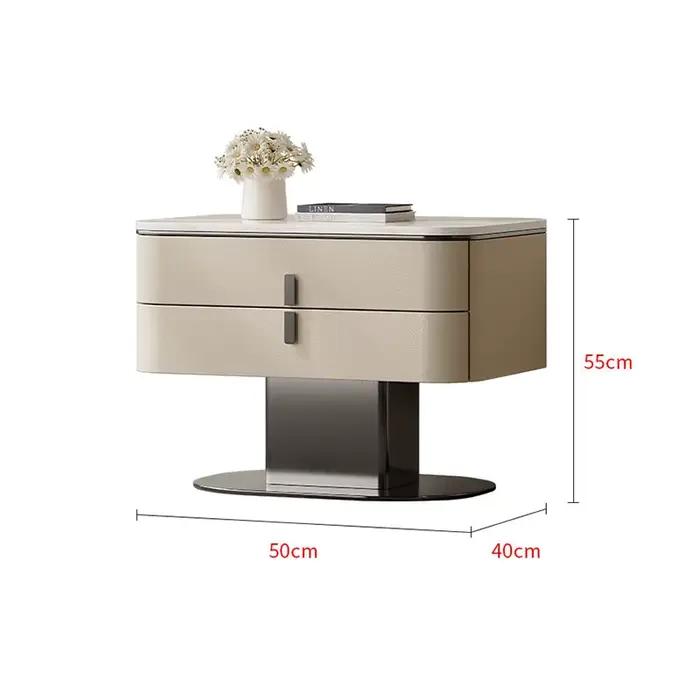 Table de chevet moderne et tendance avec rangement pratique pour chambre à coucher minimaliste élégante occasions spéciales femmes