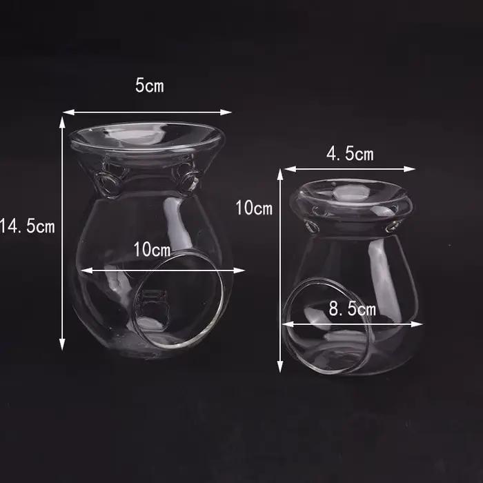 Bougie en verre nordique pour la décoration intérieure