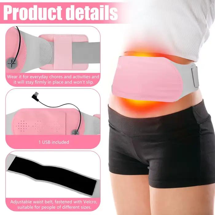Coussin chauffant pour crampes menstruelles, coussin chauffant Portable sans fil pour crampes menstruelles, soulagement de la douleur, chauffage de l'abdomen, cadeaux de noël