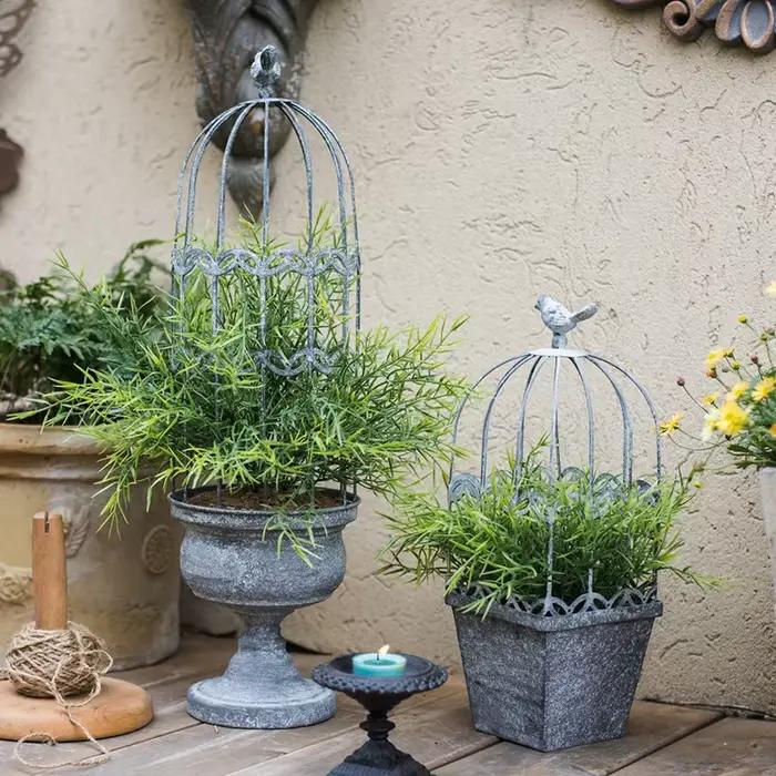 Cage à oiseaux Vintage
