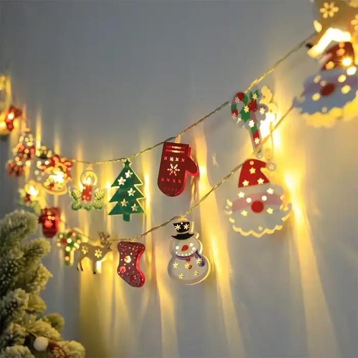 Guirxiété lumineuse LED dégradée à piles