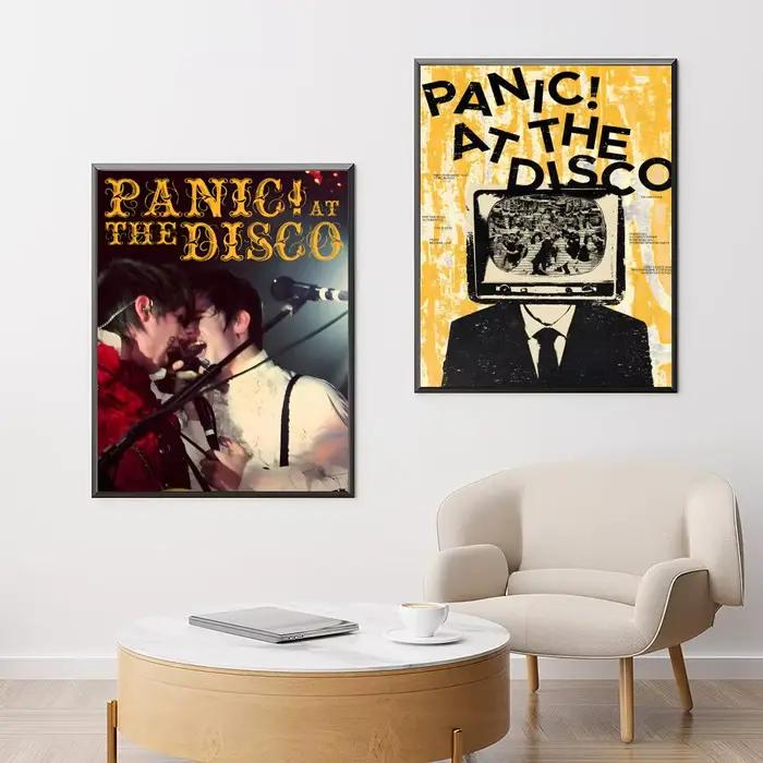 Affiche P-Panic au D-Disco HD, décoration murale polyvalente et étanche, auto-adhésive, parfaite pour n'importe quel pièce et cadeau idéal