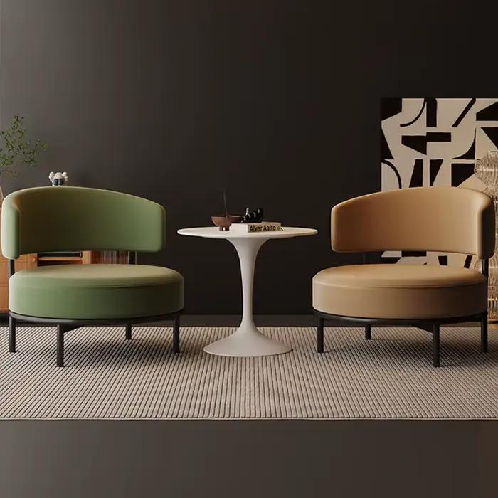 Fauteuils de salon vert Cuddle