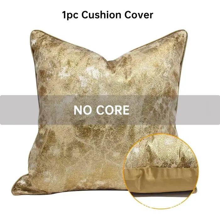 Housse de coussin de canapé brodée