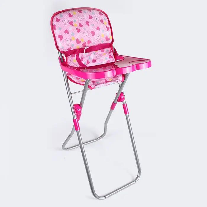 DollNursery – Chaise haute de salle à manger en ABS pour poupée Reborn de 9 à 12 pouces, accessoires pour poupée Mellchan
