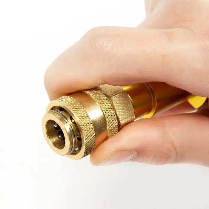 Nettoyeur haute pression pistolet de pulvérisation Lance connecteur à baïonnette avec connecteur rapide 1/4 "adaptateur de baguette de pistolet de nettoyeur haute pression ﻿