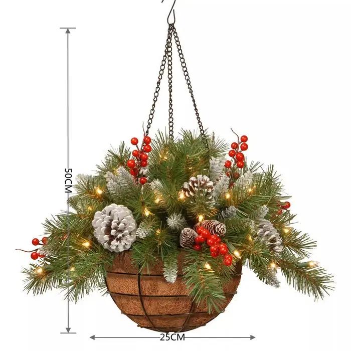 Couronne de noël, décoration de Festival