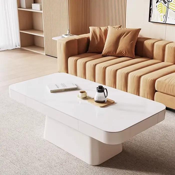 Table Tables basses minimalistes roulettes petites