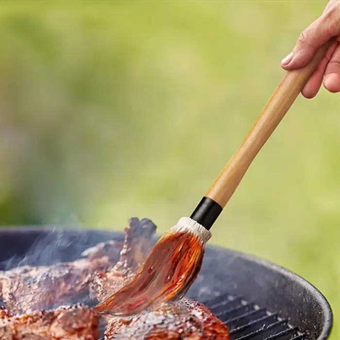 Serpillères à badigeonner pour Sauce BBQ, brosse à Sauce résistante à la chaleur, Sauces/huiles de qualité alimentaire, outils de cuisine pour Barbecue