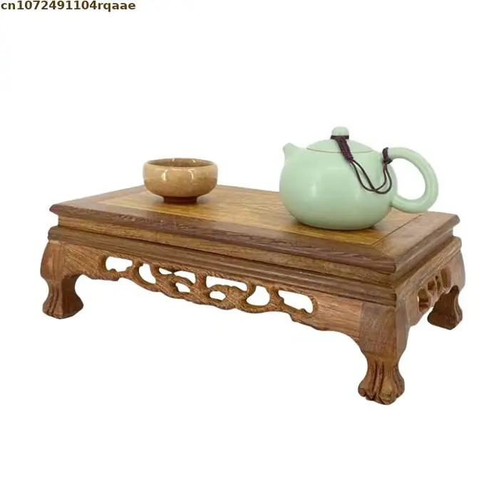 Figurines de Table miniatures en bois