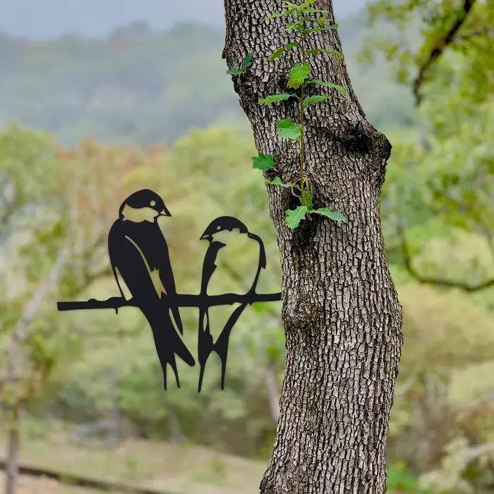 1pc oiseaux décoratifs extérieurs