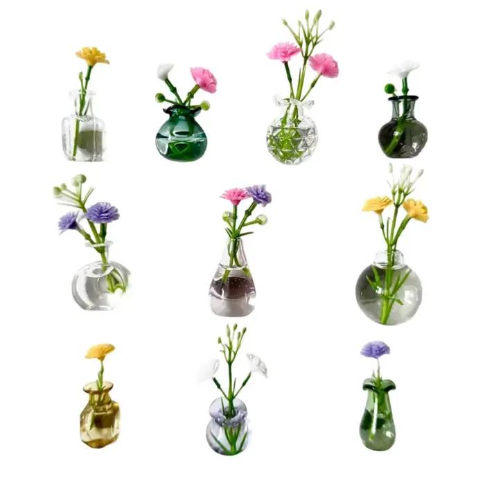 Mini-vases magnétiques pour réfrigérateur
