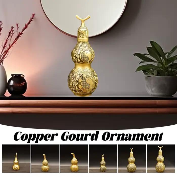 Ornements de gourde en cuivre