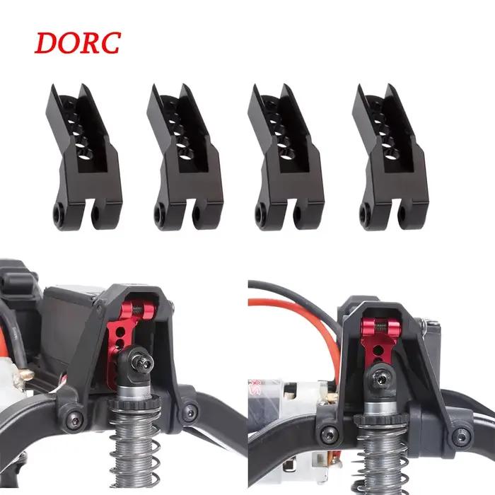 Suspension de choc réglable avant et arrière en alliage d'aluminium, pour mise à niveau 1/10 RC chenille TRX4 Defender Bronco Sport G500
