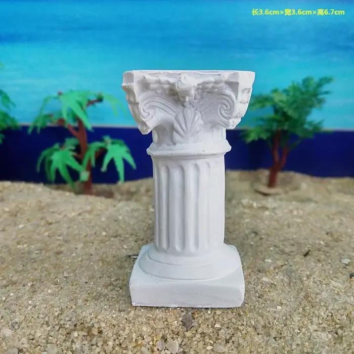 Colonnes romaines, Micro décoration de paysage