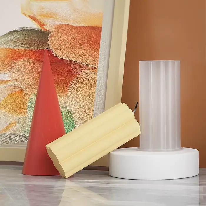 Moule à bougie cylindrique en Silicone