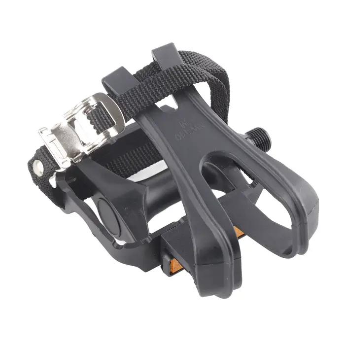Accessoires de vélo : 1 paire de clips de pédale en nylon pour vélos fixie et VTT, accessoires de pédale plate pour cyclisme