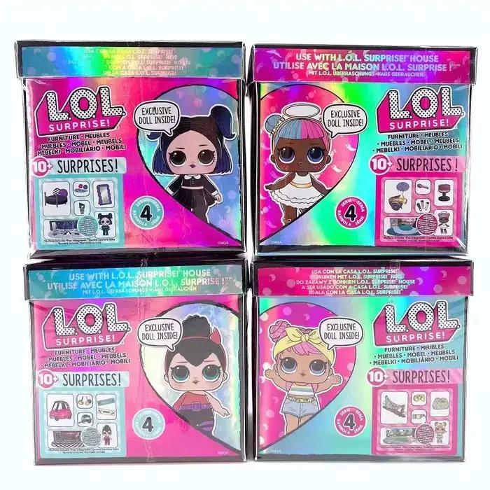 LOL Surprise-Coffret Cadeau Exquis pour Bol, Poupées MGA OMG, Big Butter Adjust, Kawaii Lovely Girls Toys, Pretend Play Pose Presents Dropping