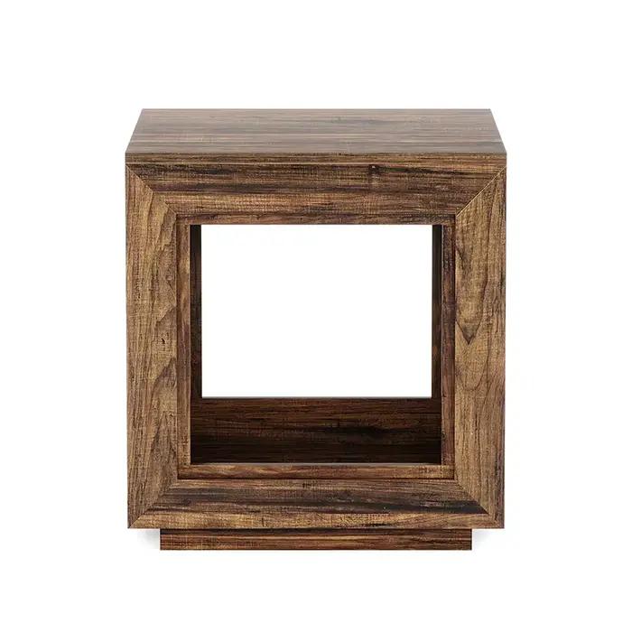 Table basse en bois, Table d'appoint moderne multifonction