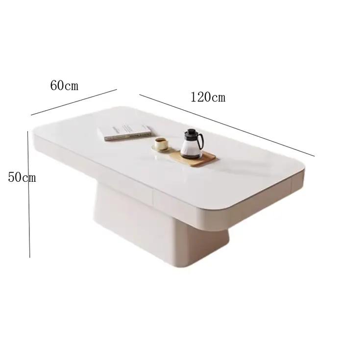 Table Tables basses minimalistes roulettes petites