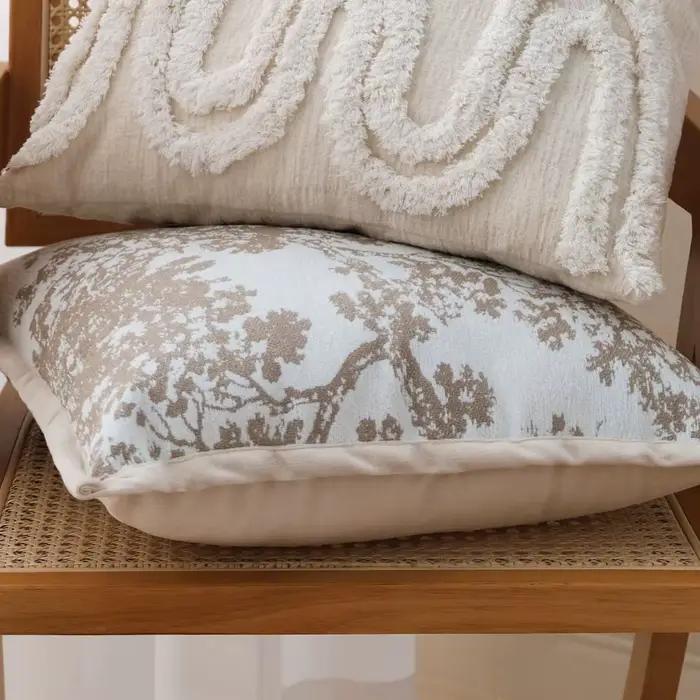 Housse de coussin décorative imprimée, Style nordique, décoration de luxe pour la maison, 45x45cm, taie d'oreiller rétro créative