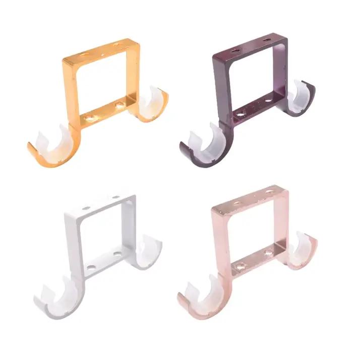 Supports de rideau de quincaillerie de fenêtre en alliage d'aluminium