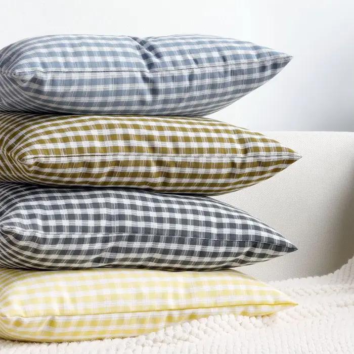 Lot de 2 housses de coussin d'extérieur imperméables