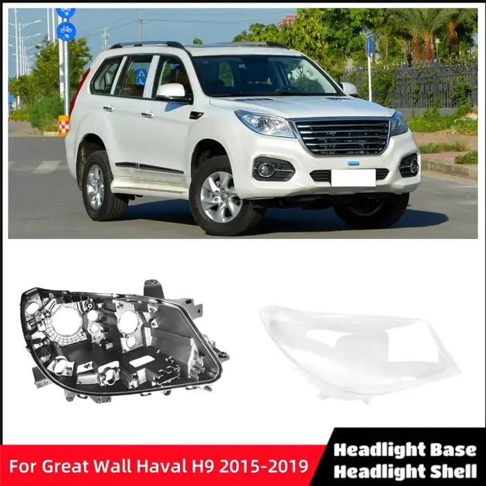 Pour Great Wall Haval H9 2015 2016 2017 2018 2019 Accessoire automobile Coque de phare arrière Lentille de phare