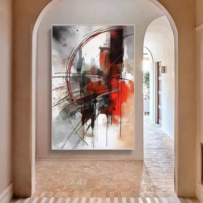 Art mural abstrait classique