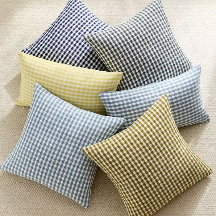Lot de 2 housses de coussin d'extérieur imperméables